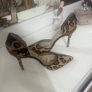 Sam Edelman Leopard Print Heels
